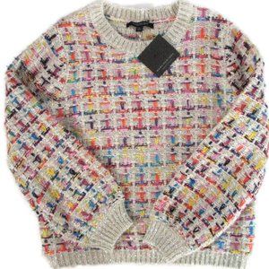 Andrew Marc | Sweaters | Andrew Marc Ny Oversize L Colorful Sweater Chunky  | Poshmark